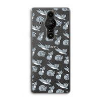 Poezen: Sony Xperia Pro-I Transparant Hoesje