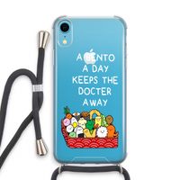 Bento a day: iPhone XR Transparant Hoesje met koord