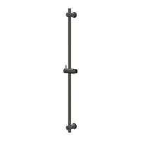 IVY Glijstang - 90cm - inclusief houder - RVS316 - geborsteld carbon black PVD 6900014