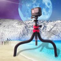 Mini Octopus flexibel statief houder met klem van de telefoon voor de iPhone Galaxy Huawei GoPro Xiaoyi en andere actie camera 's