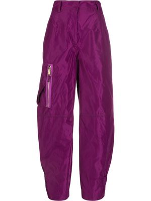 Blanca Vita pantalon fuselé à poches cargo - Violet