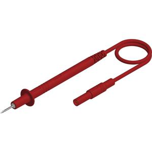 SKS Hirschmann PL 2700 S rt Meetsnoer [Testpunt - 4mm-stekker] 1.00 m Rood 1 stuk(s)