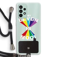 Het Leven Is Mooi: Samsung Galaxy A52s 5G Transparant Hoesje met koord