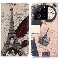 Xiaomi 13T/13T Pro Glam Series Portemonnee Hoesje - Eiffeltoren - thumbnail