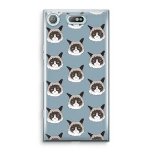It's a Purrr Case: Sony Xperia XZ1 Compact Transparant Hoesje