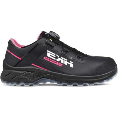 HKS Werkschoen AirGuard Pink Black BOA S3L Laag | Zwart | Maat 41 - 4040005667415 HKS Werkschoen AirGuard Pink Black BOA S3L Laag | Zwart | Maat 41 - 4040005667415