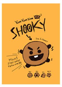 BT21 BT21 Schrift - SHOOKY