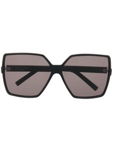 Saint Laurent Eyewear lunettes de soleil à monture oversize - Noir