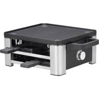 WMF LONO Raclette für 4 Gourmetstel Zwart, Zilver