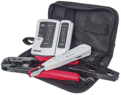 Intellinet 780070 set met kabelbewerkingsgereedschap Zwart