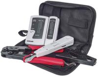 Intellinet 780070 set met kabelbewerkingsgereedschap Zwart