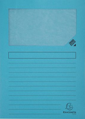 Exacompta L-map Forever, voor ft A4, pak van 25 stuks, lichtblauw
