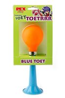 PexKids balhoorn staal recht blauw op kaart