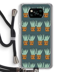Sansevieria: Xiaomi Poco X3 NFC Transparant Hoesje met koord