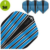 Mission Tux Dart Flights - Aqua - thumbnail