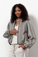 Studio Anneloes Luun Wave Bomber Jacket 13427 Jackets 9014 Black/kit