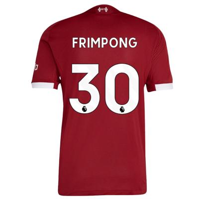 adidas Liverpool Frimpong 30 Thuisshirt Authentic 2025-2026