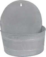 Muurhanger oud zink l22b14h24cm