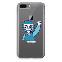 Zwaai: iPhone 8 Plus Transparant Hoesje
