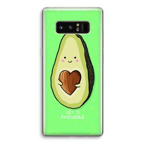 Avocuddle: Samsung Galaxy Note 8 Transparant Hoesje
