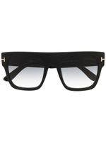 TOM FORD Eyewear lunettes de soleil à monture carrée - Noir