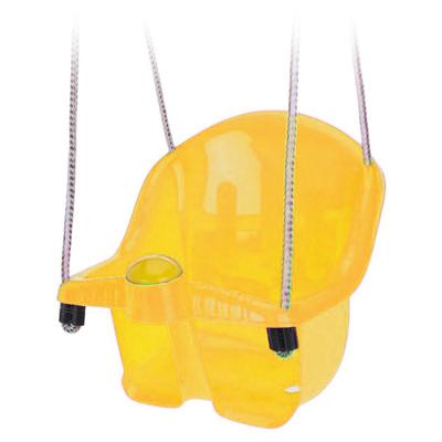 Schommel voor peuters - geel - met touw - Kinderschommels - baby - kunststof Schommel voor peuters - geel - met touw - Kinderschommels - baby - kunststof