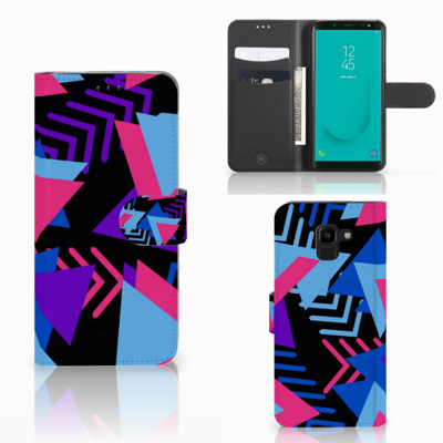 Samsung Galaxy J6 2018 | Book Case | Funky Triangle