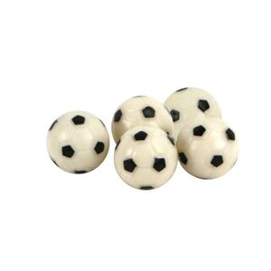 Tafelvoetbal ballen - 5 stuks - D3 cm   -