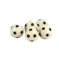 Tafelvoetbal ballen - 5 stuks - D3 cm   -