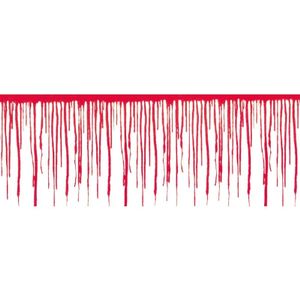 Halloween bloed wanddecoratie 610 x 30 cm