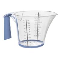 Rotho loft maatbeker 1.2l horizon blauw/transparant Rotho loft maatbeker 1.2l horizon blauw/transparant