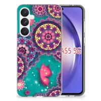Samsung Galaxy A55 | Hoesje maken | Cirkels en Vlinders