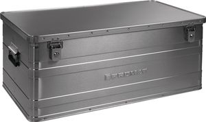 Promat Aluminium box | L900xB490xH380mm 140 l | met klapdeksel en cilinderslot - 9000447954 9000447954