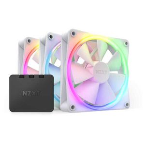 NZXT F120 RGB triple pack 120x120x26 case fan 4-pins PWM fan-connector, incl. controller