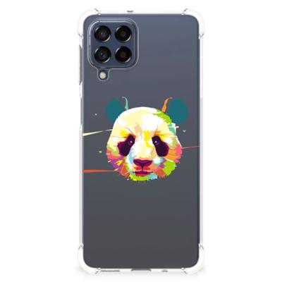 Samsung Galaxy M53 Stevig | Bumper Hoesje | Panda Color