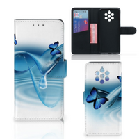 Nokia 9 PureView Telefoonhoesje met Pasjes Vlinders - thumbnail