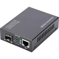 Digitus DN-82211 Mediaconverter 1 SFP, GBIC, LAN, LAN 10/100/1000 MBit/s, SFP 1 / 10 GBit/s - thumbnail