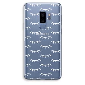 Wimpers: Samsung Galaxy S9 Plus Transparant Hoesje