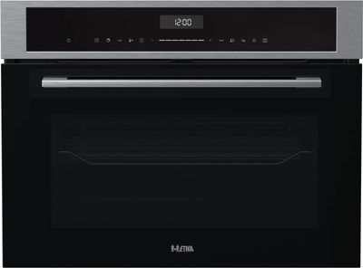 EtnaCM250RVS Inbouw oven met magnetron Grijs