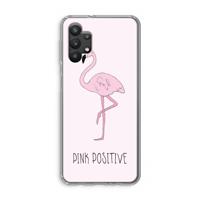 Pink positive: Samsung Galaxy A32 5G Transparant Hoesje