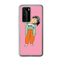 Visknuffel: Huawei P40 Pro Transparant Hoesje