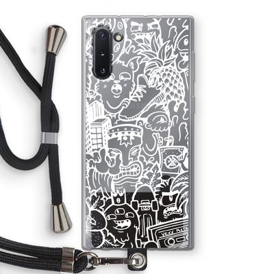 Vexx Mixtape #2: Samsung Galaxy Note 10 Transparant Hoesje met koord