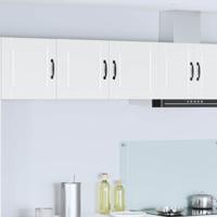 Keukenkast met plank Wit 80 x 31 x 40 cm Bewerkt hout