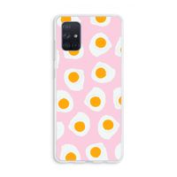 Dancing eggs: Galaxy A71 Transparant Hoesje Dancing eggs: Galaxy A71 Transparant Hoesje