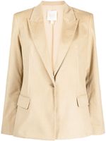 TWP blazer en coton à revers pointus - Marron