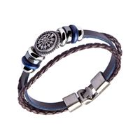 Armband Leder / Zinklegering Armbanden - thumbnail