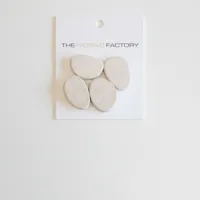 The Mosaic Factory Natural Stone Mozaiek Tegel Pebbles - Ivory Marmer Natural 302x300 mm