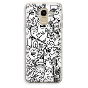 Vexx City #2: Samsung Galaxy J6 (2018) Transparant Hoesje