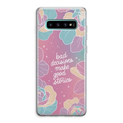 Good stories: Samsung Galaxy S10 Plus Transparant Hoesje