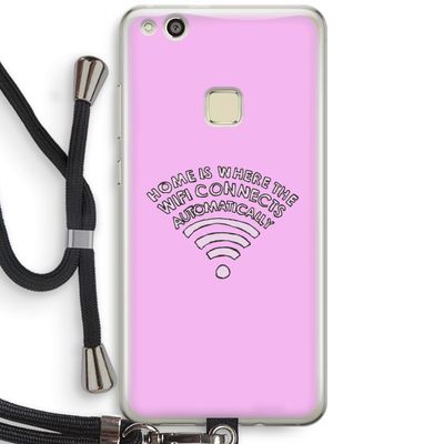 Home Is Where The Wifi Is: Huawei Ascend P10 Lite Transparant Hoesje met koord